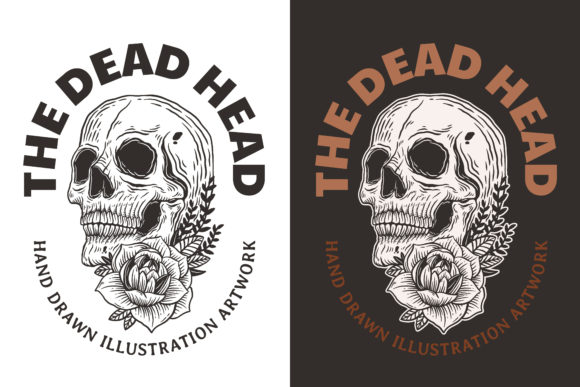 Breathing Life into the Dark: How Skull Floral Dark Art Illustration Merch Elevates Your Creative Projects