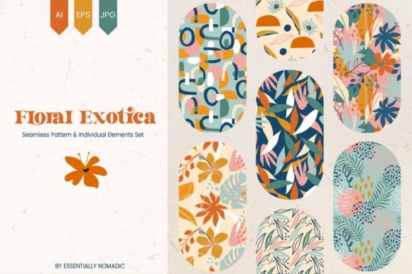 Creative Ways to Use Cut Out Floral Pattern Illustration in Modern Design