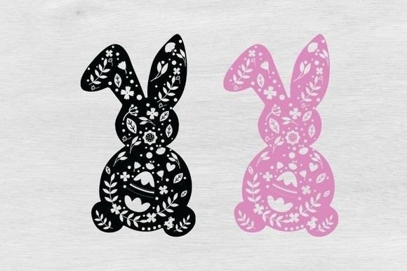 Easter Bunny and Floral Bunny Designs: Choosing the Right Format for Your Creative Projects