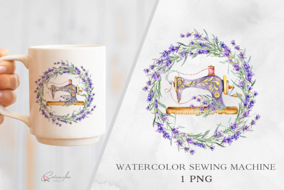 Exploring the Versatility of Floral Sewing Machine Watercolour Sublimation Designs