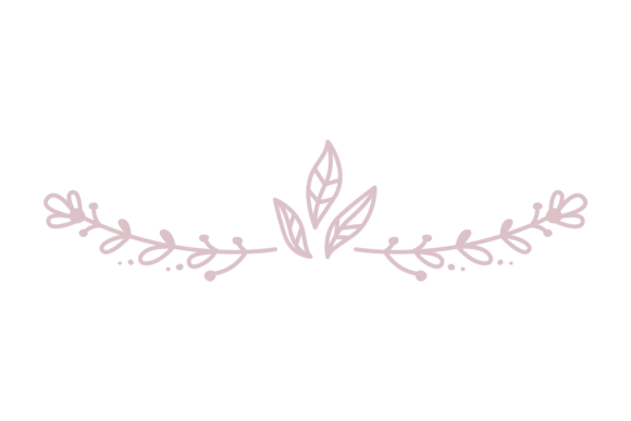 Floral Ornament Border. Cute Hand Drawn as a Strategic Visual Asset