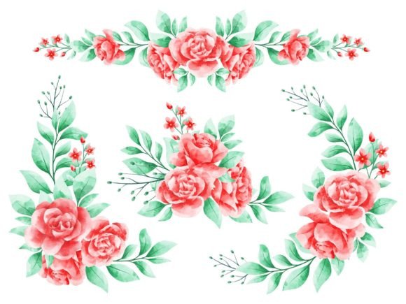Getting the Best Results from Your Floral Arrangement Watercolor Collection