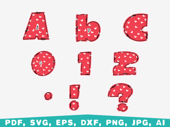 Summer Doodle Font SVG and Floral Alphabet: A Design Asset That Blends Playfulness and Professional Polish