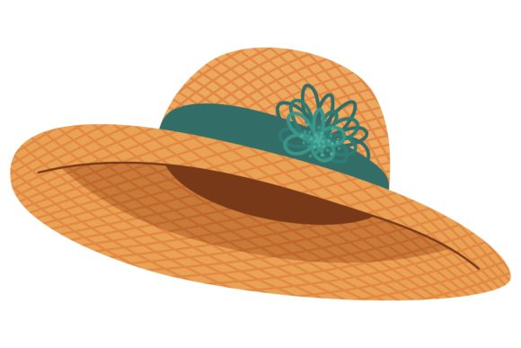 The Art and Utility of the Straw Hat with Abstract Floral Decoration: A Timeless Summer Essential