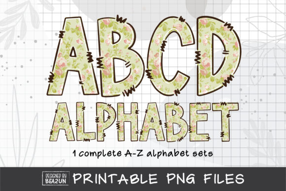 The Art of Floral and Sunflower Alphabet Doodle Sublimation: A Complete Creative Guide