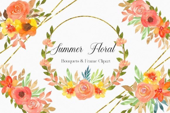 The Complete Guide to Using Summer Floral Watercolor Clipart in Your Creative Projects