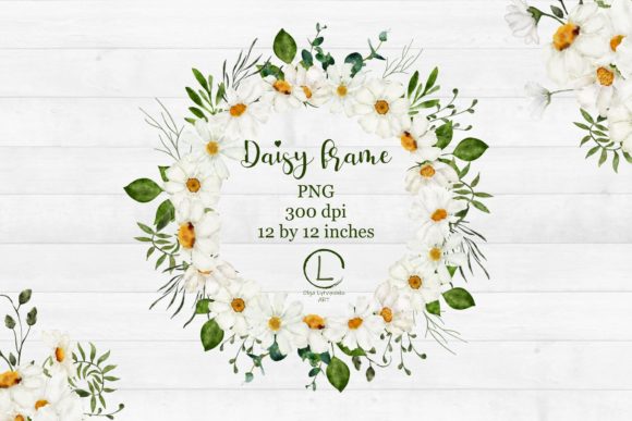 The Quiet Power of a Floral Watercolor Daisy Frame in Modern Visual Storytelling