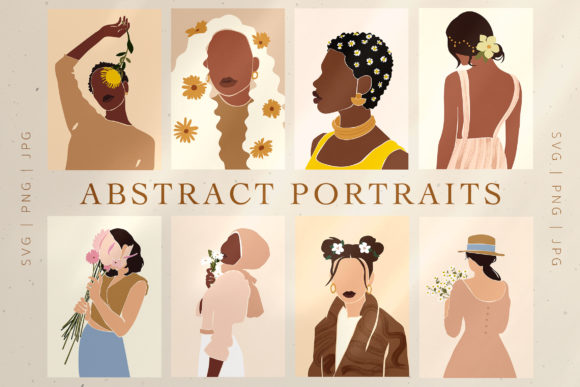 Understanding Abstract Floral Poster Prints and the Portrait Asset Collection