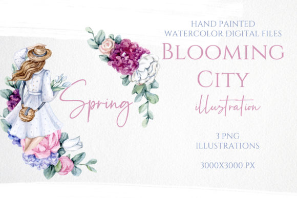 Watercolor Floral Wreath and Girls: Practical Insights for Using Hand-Painted Digital Art