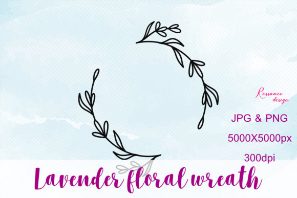 Working with the Lavender Floral Wreath in Everyday Creative Projects